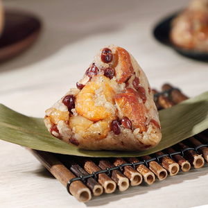 高潭特产大粽子手工红豆鲜肉蛋黄肉粽瑶柱粽真空即食蜜枣粽子礼盒