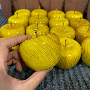 大叶金丝楠木质苹果免费刻字圣诞节平安夜礼物金丝楠满水波礼盒装