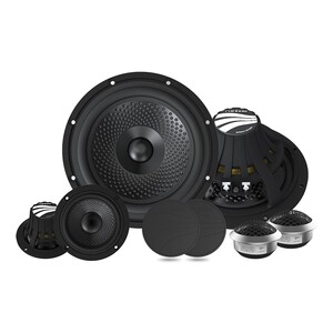 德国彩虹汽车音响sl pro-c360三分频车载套装6.5寸喇叭武汉包安装