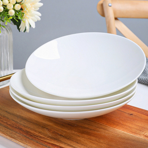 大白陶瓷餐具套装