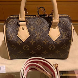【折扣拍】lv/路易威登中号枕头包speedy波士顿手提单肩斜挎包