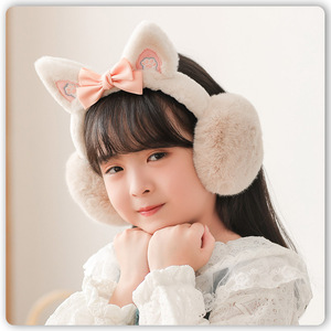 耳罩冬季女童耳包防冻保暖儿童耳套可爱耳暖宝宝护耳朵神器耳捂子