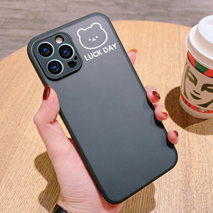 小熊头vivox60手机壳女新款x60pro硅胶套x50pro全包pro 镜头x30/x27防