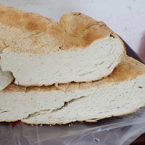 武功倪家大锅盔陕西特产小吃零食锅盔馍饼手工八大怪传统糕点锅盔