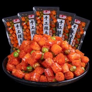 赛1网红零食辣条粒粒香32g湖南平江特产面筋制品香辣美味