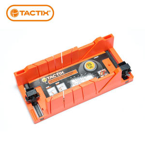 TACTIX 木工夹背锯45度切角模具SK5材质木工锯手板锯小手锯锯规