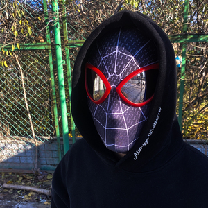 80多煌玩具专营店天猫钢铁侠蜘蛛侠面具儿童发光玩具小男孩美国队长