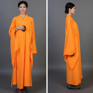 海清居士服男女海清僧服咖啡黑色佛教用品台麻纱不透明黄海青加大