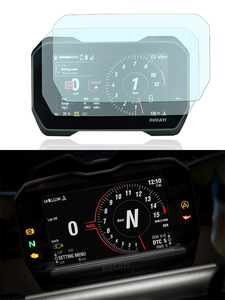 适用杜卡迪 panigale v4 屏幕贴膜 v4s 仪表膜 码表防刮膜 保护膜