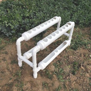 pvc水管创意花盆立体盆栽幼儿园花架多层花槽水培阳台蔬菜种植.