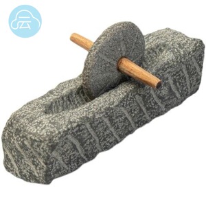 手工磨粉器石碾子西药研磨器中药研磨器手动中药石碾子药物碾磨器