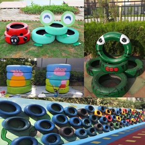 幼儿园轮胎彩绘漆儿童涂鸦漆手工上色漆户外防水颜料仿旧花盆油漆