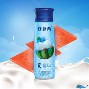 安慕希西瓜味爱慕希希腊酸奶 整箱安希慕酸奶整箱国内代购限定西