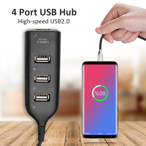 0 multi usb splitter hub use power adapter