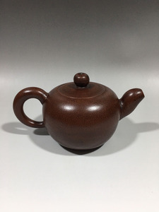 新乐坊》老紫砂壶二手捡漏古董茶壶顾景舟一粒珠紫砂壶真品纯500c