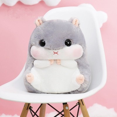 加热礼生日仓鼠捂插手可爱萌新款娃娃抱枕可玩偶公仔毛绒玩具暖手