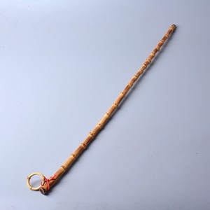 竹鞭教鞭毛竹竹根功夫文玩实心竹戒鞭罗汉竹把玩教棒瑜伽