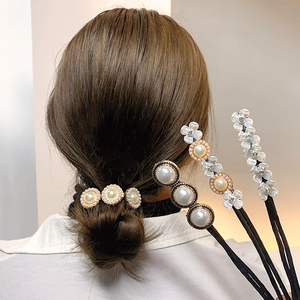 丸子头盘发器网红懒人