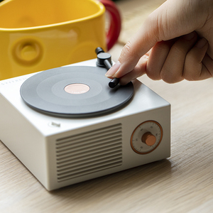 正品syitren 赛塔林无线蓝牙音响元旦七夕生日礼物迷你小黑胶唱机