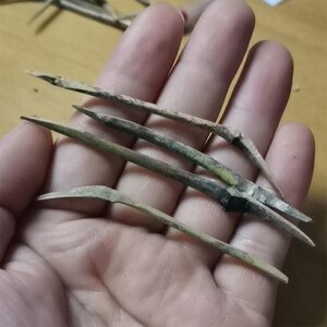 钩鱼钩篾钩硼钩 卡子鱼卡竹卡子姜太公直钩钓鱼渔具垂钓用品25