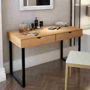 新桌子简约书桌经济型小户型多功能宿舍下铺置地用简易带抽屉的单
