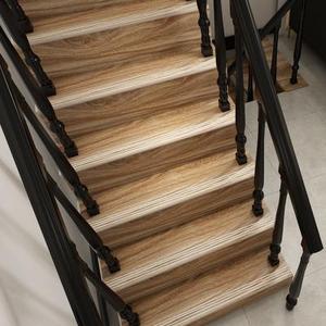 木纹砖仿实木楼梯踏步