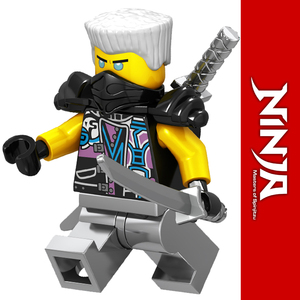 兼容乐高幻影忍者绝版蛇捷豹人仔snakejaguar积木拼装儿童玩具