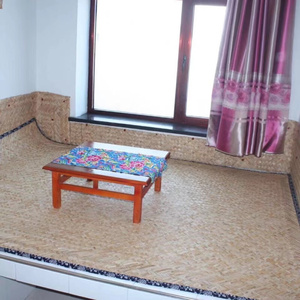 炕席家用农村o耐高温榻榻米东北专用芦苇席子草编白麻筋装修吊墙