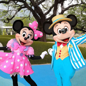 卡通人偶服装米老鼠成人动物衣服米奇米妮人穿玩偶装行走头套道具