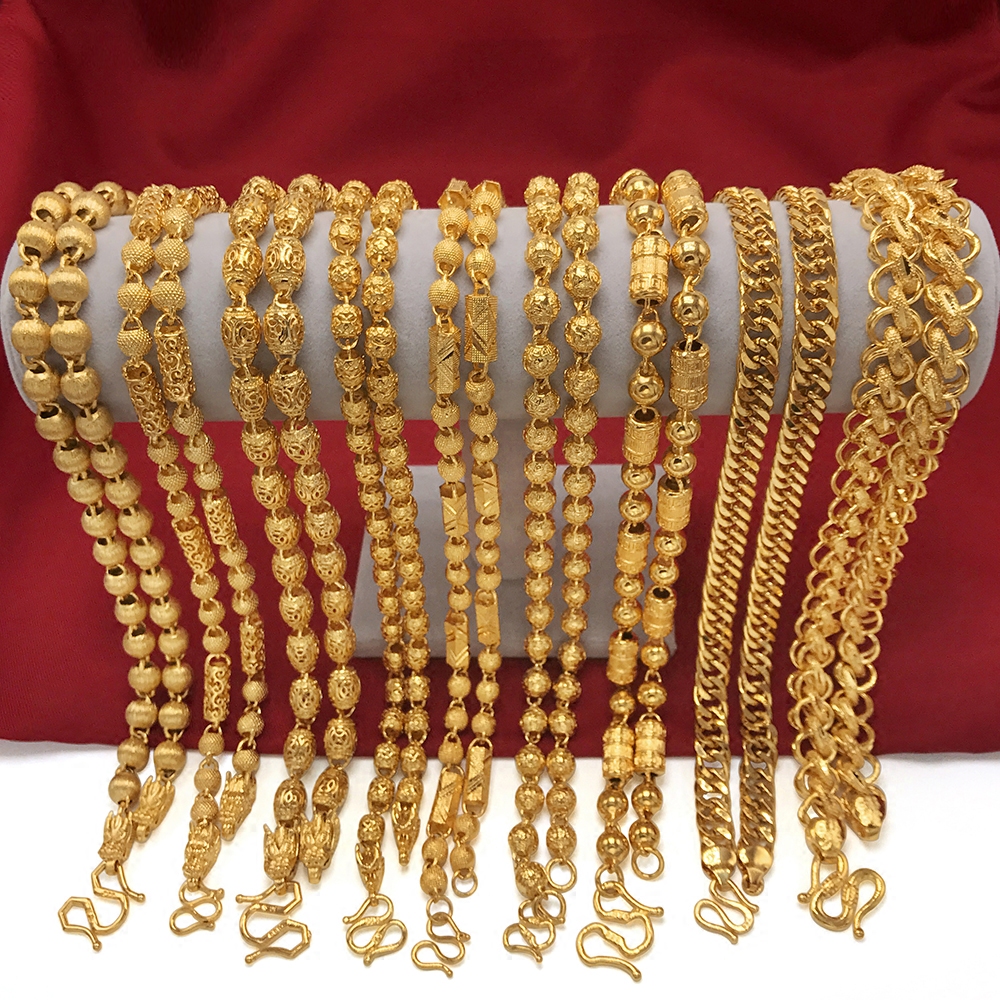 黄金项链男士粗款泰国