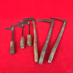 民俗老物件老式农具怀旧老镰刀农耕工具农家院装饰刀具道具摆件