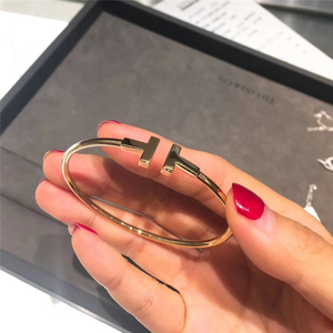 开口手镯女蒂芙尼