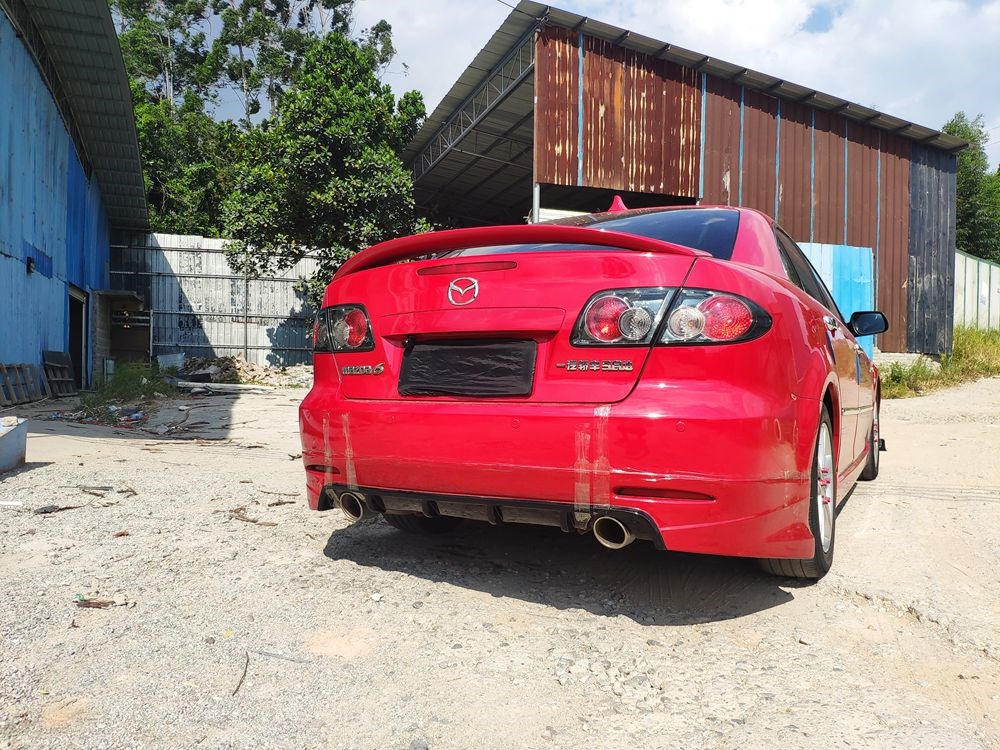 03-15马6改装大包围m6小包d新马六前铲后唇侧裙适用于马自达6包围