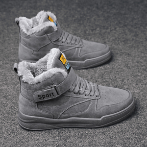 官网旗舰店ΤuggΥ雪地靴男高帮冬季男鞋马丁靴加绒加厚保暖棉鞋