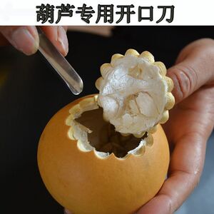 掏空文玩刷酒开口籽钢丝抛光工具掏瓤刀制作去皮葫芦作工