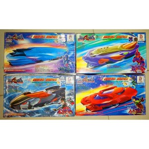 【gd漫玩社】正版小白龙星际飚车王狼牙暴灵兽惊天鲨四驱车子弹车