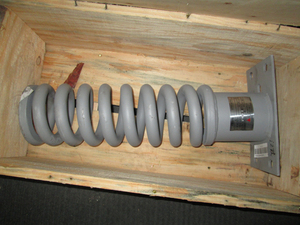 三菱电梯弹簧缓冲器sb-170-6v/1300-1700kg/1m/s全新原装提供合同