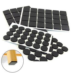 橙色防滑垫木凳桌角餐椅凳脚长方形脚蹬橡胶垫凳子脚垫椅子圆形