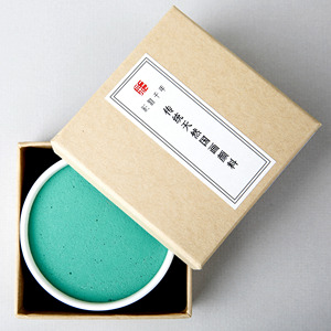 中国画颜料 头绿 古法手作天然矿物颜料工笔花鸟青绿山水壁画