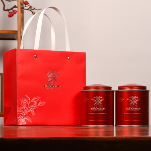 茶叶罐铁罐密封罐高档半斤一斤装红茶绿茶叶包装盒空礼盒定制雕刻