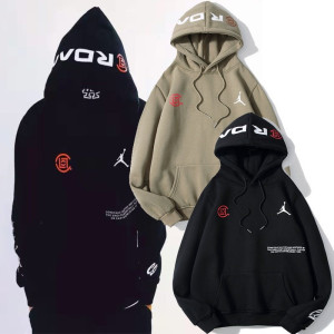 clot 联名兵马俑 卫衣黑红亲友 限定帽衫 陈冠希套头外套男女