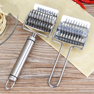 切凉皮 手压式 手动凉皮切刀切面器滚刀轮刀切面不锈钢条刀