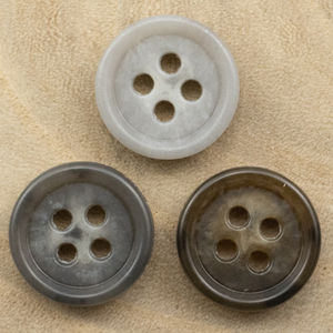 浅灰色休闲男女士衬衫尿素纽扣咖啡色polo衫扣深灰色商务衬衣钮扣