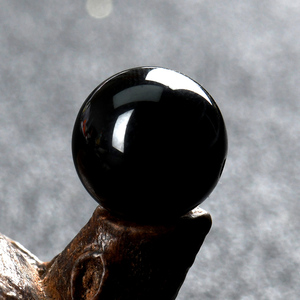 黑曜石散珠7a天然正品