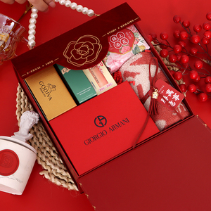 结婚伴手礼女伴娘闺蜜回礼小众高级实用轻奢姐妹团口红礼物礼品盒