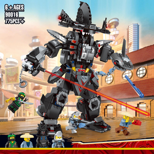 乐高幻影忍者大电影系列加满都暗黑霸王机甲70613拼装积木玩具