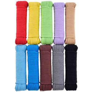 彩色棉绳diy手工棉线包芯编织挂毯绳子捆绑绳装饰束口袋衣帽抽绳