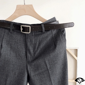 潮流男士皮带针扣青年百搭个性腰带潮男韩版时尚细腰带裤西裤皮带