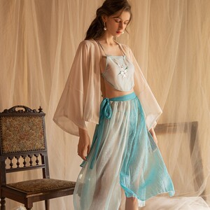 情感趣味内衣汉服性感情调丝袜制服套装纯欲诱惑若隐若现火辣肚兜
