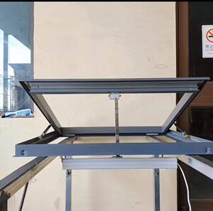 电动平移采光顶天窗屋顶铝合金消防排烟支持定制上下悬斜屋面手动